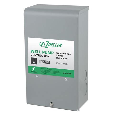 zoeller steel control box|lowes zoeller control box.